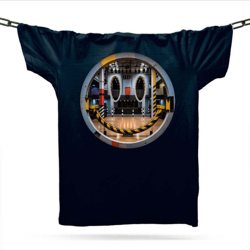 Official FAC51 Hacienda Smiley T-Shirt / Navy / Organic Cotton