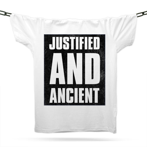 Acid House Justified And Ancient T-Shirt / White