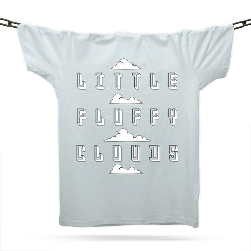 Little Fluffy Clouds T-Shirt / Light Blue