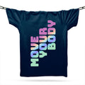 Move Your Body Acid House T-Shirt / Navy